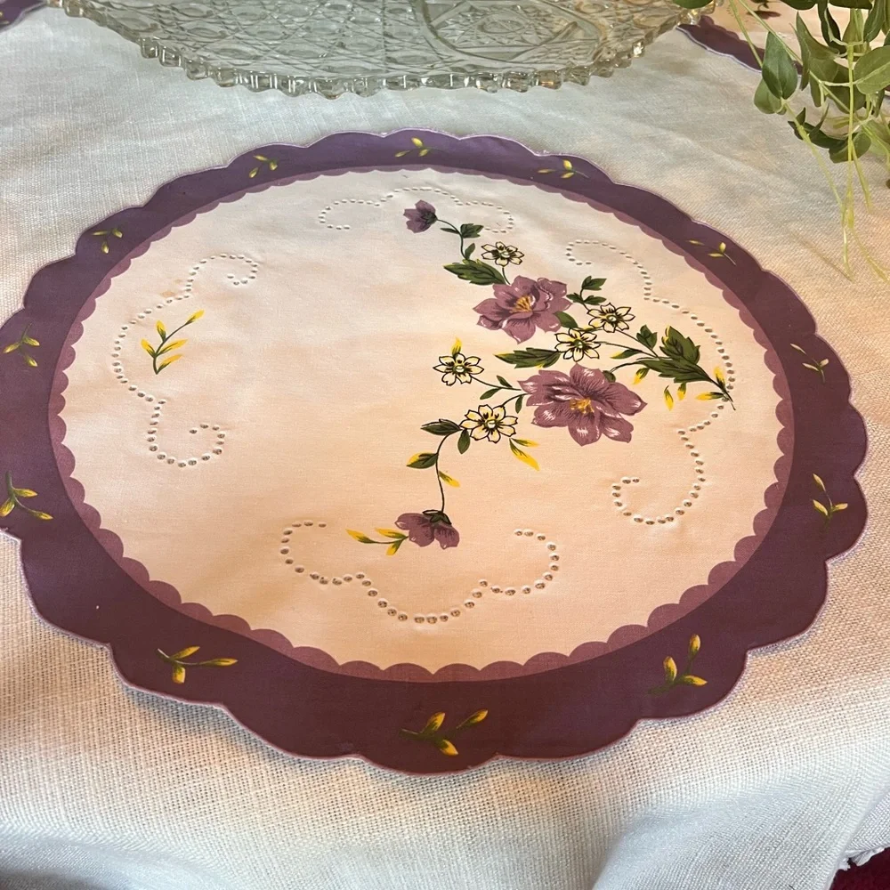 Floral Placemats (x8) 18